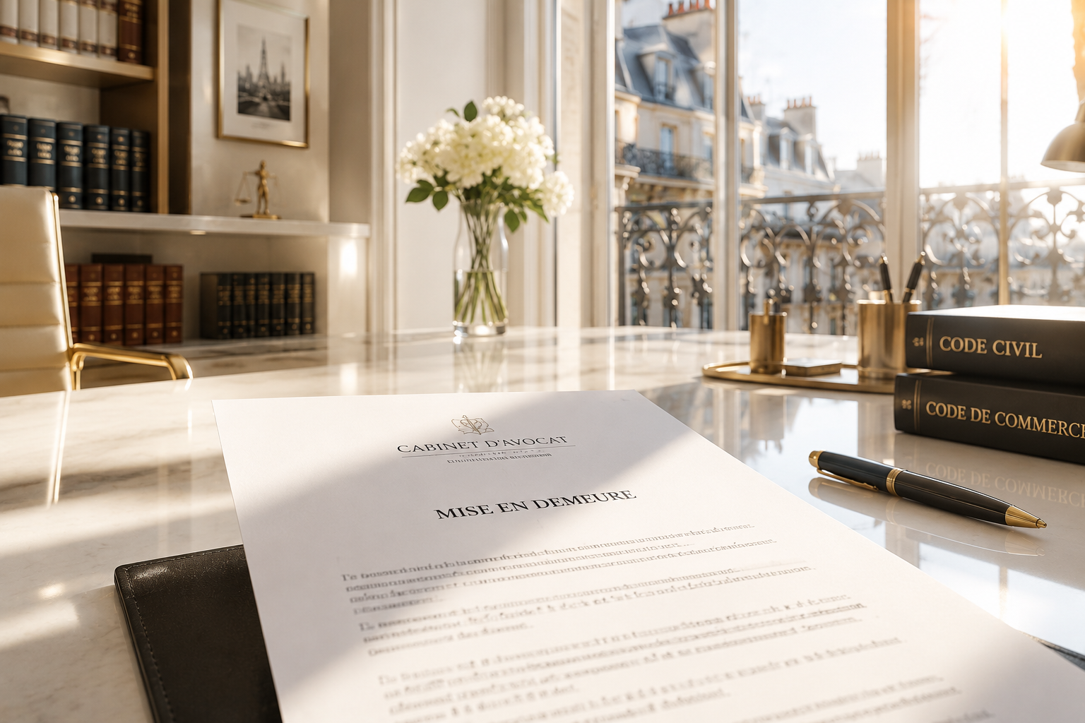 lettre d'avocat en ligne